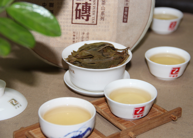 蛮砖 蛮砖普洱茶 2015中乐号蛮砖古树茶 六大古茶山 357克