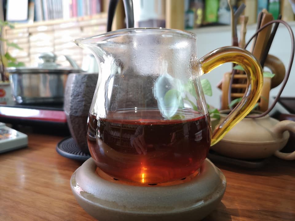 陳年普洱茶 陳年熟茶 1998陳年銀毫沱茶 100克/個