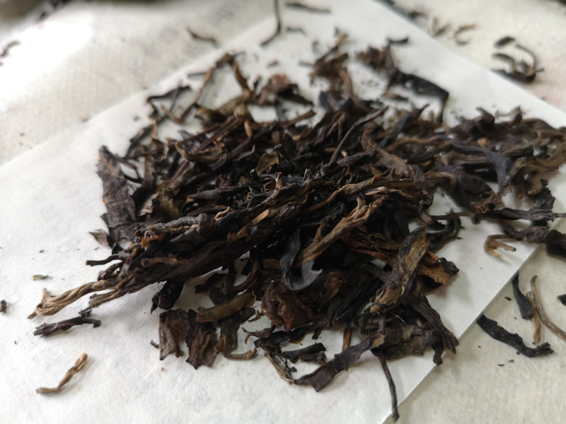 陳年生茶 陳年普洱茶 2002南糯山古樹茶 357克