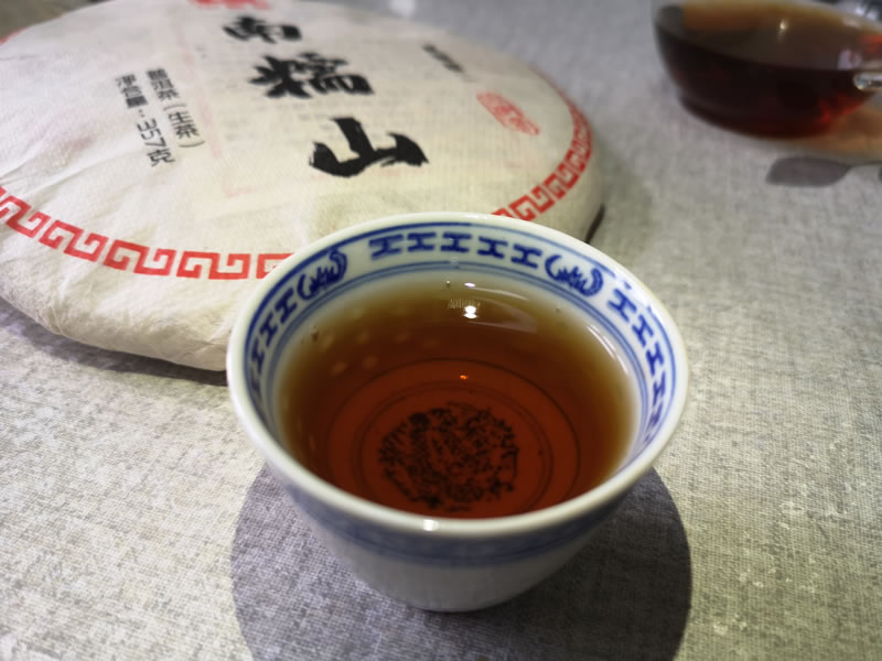 陳年生茶 陳年普洱茶 2002南糯山古樹茶 357克