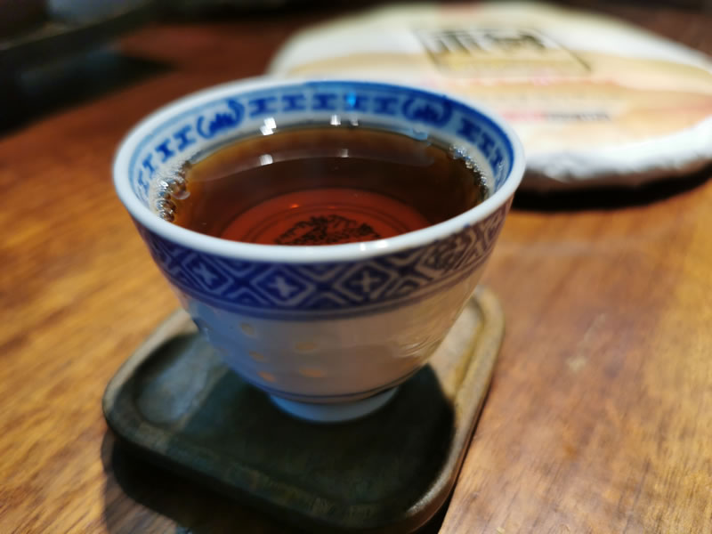 熟茶 古樹熟茶 2021福餅普洱茶 357克