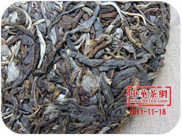 古樹普洱茶 2011獨樹王純料古樹茶 200克