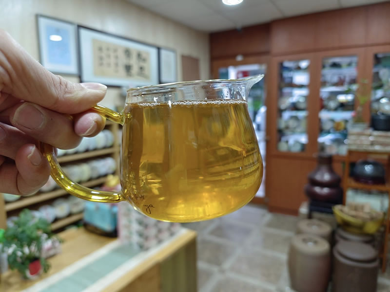 中樂號 老班章 老班章普洱茶 2023老班章古樹茶 秋 200克